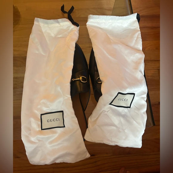 Black Gucci Princeton Mules in Excellent Condition with Dust Bags - Picture 12 of 12